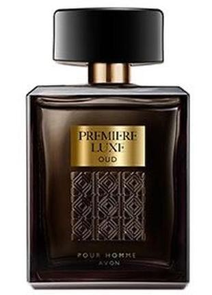 Чоловіча парфумна вода avon premiere luxe oud