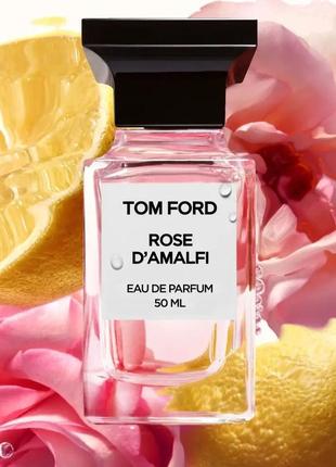 Пудрово-квітковий аромат у стилі tom ford rose d'amalfi