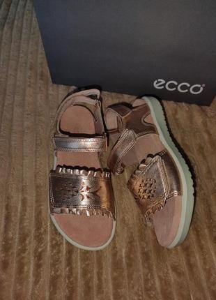 Кожаные босоножки сандалии ecoo5 фото