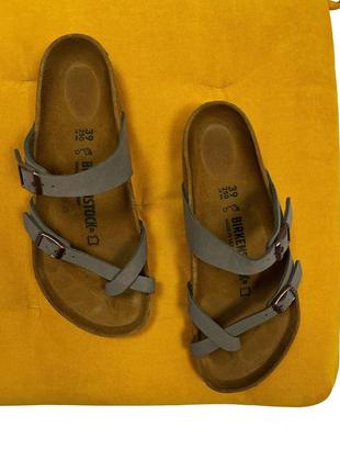 Кожаные шлепки сандали босоножки birkenstock mayari оригинал