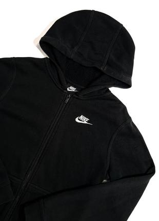 Зіп худі nike /розмір s/ чорне худі nike / nike / жіноча кофта найк / найк / худі найк / кофта nike /4