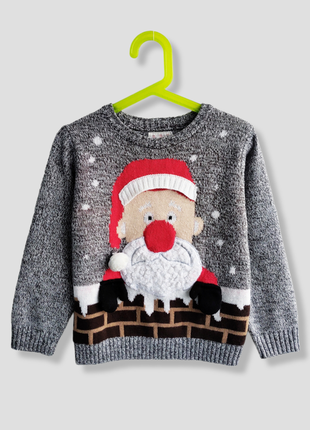 Дитячій новорічний светр f&f1 фото