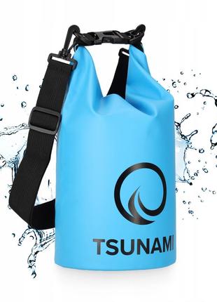 Гермомішок tsunami dry pack 5 л водозахисний ts010
