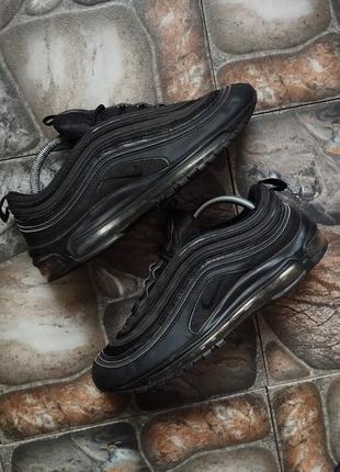 Кроссовки nike air max 97 "triple black"