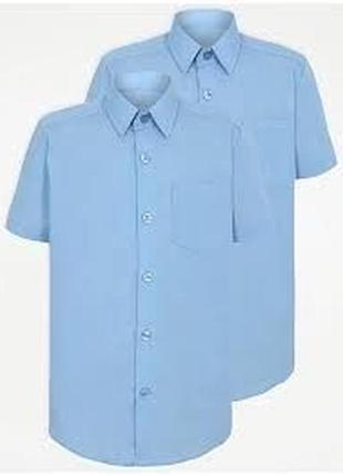 597-5973 комплект рубашек 2шт голубой 176-179см