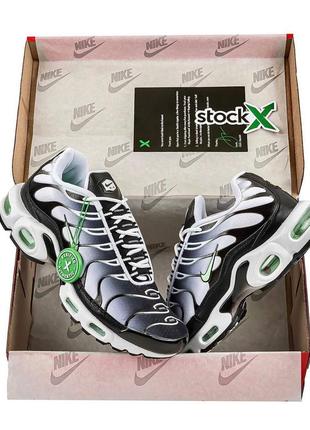 Nike air max tn white silver5 фото