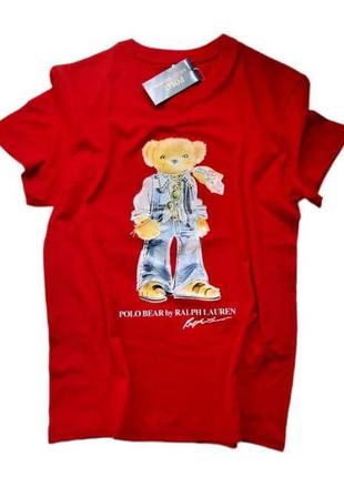 Футболка жiноча polo bear by ralph lauren