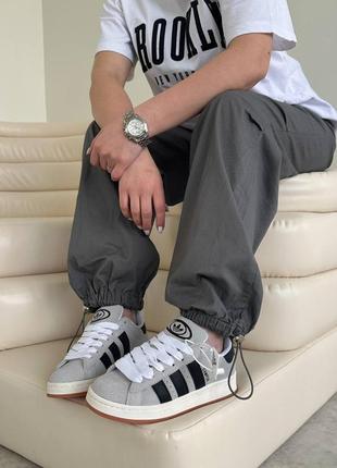 Кросівки adidas campus crystal white black