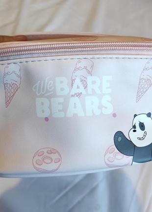 Косметичка miniso we bare bears панда