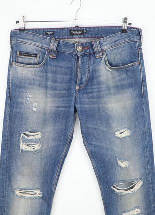 Чоловічі штани джинси philipp plein оригінал [ 33x34 ]2 фото