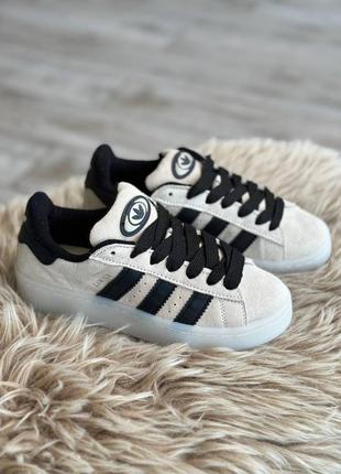 Adidas campus 00s beige black