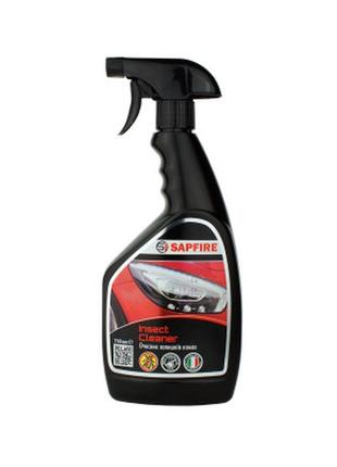 Автомобильный очиститель sapfire очищувач залишків комах insect cleaner 710 мл (748803)