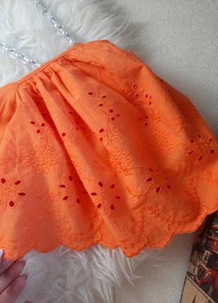 Платье в пол с прошвой под zara threadless котон8 фото