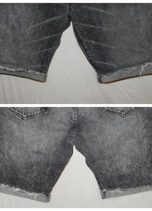 Джинсовые шорты с подворотом levis 501 ct (size 34) made in mexico7 фото