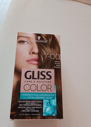 Фарба для волосся gliss care&moisture color6 фото