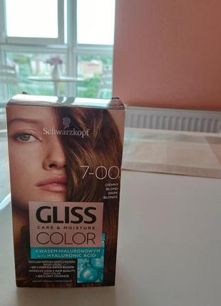 Фарба для волосся gliss care&moisture color1 фото