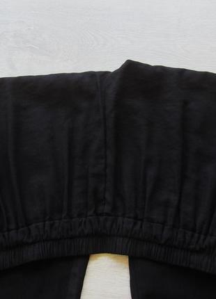 Черные брюки с защипами высокая посадка талия от primark7 фото