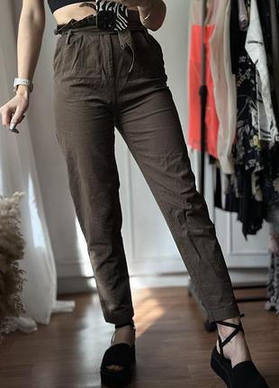 Брюки висока посадка