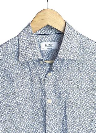 Eton 1928 super slim signature twill cotton shirt