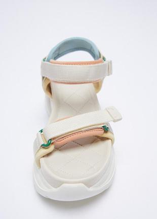 Zara 42 р.(27-27,3 см) женские сандалии зара