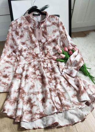 Ніжне плаття-сорочка від missguided, розмір xl