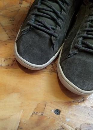 Кожаные замшевые утепленные кроссовки кеды ботинки puma3 фото