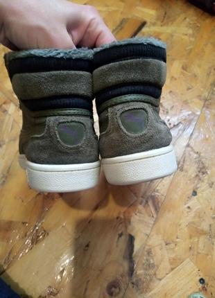 Кожаные замшевые утепленные кроссовки кеды ботинки puma4 фото