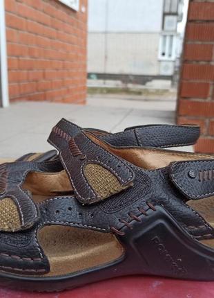 Качественные удобные кожаные сандалии, босоножки romika