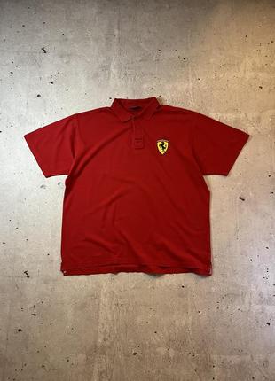 Ferrari polo original vintage racing чоловіче поло оригінал