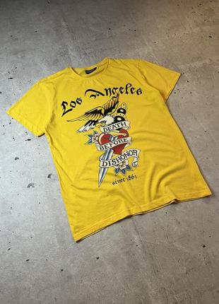 Much more ed hardy tee moto мужская футболка оригинал