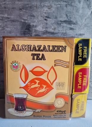 Чёрный чай супер пеко 450 гр две газели do ghazal tea akbar акбар дугазель премиум шри ланка цейлонский