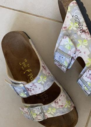 Стильні ортопедичні шльопанці papillio by birkenstock 6/39🌸🌺🌹