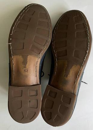 Braska кожаные туфли 43 р 4