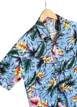 Up-on hawaiian shirt гавайка пальми принт