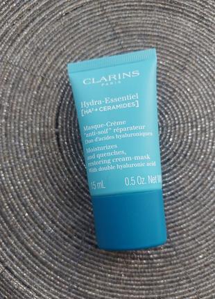 Clarins hydra essentiel маска для обличчя 15 ml6 фото