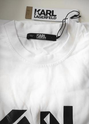 Мужская футболка karl lagerfeld, футболка карл лагерфельд3 фото
