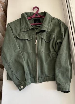 Куртка / легкая куртка / джинсовая куртка / ветровка / зеленая куртка / летняя одежда2 фото