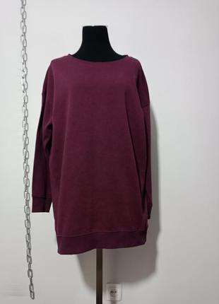 Удлинённый лонгслив свитшот devided,h&amp;m 165/88 cm