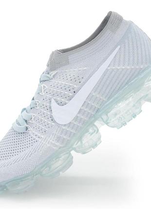 Кросівки для бігу nike air vapormax світло сірі. топ якість! 44. розміри в наявності: 44.