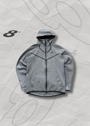 Зіп худі nike tech fleece/ худі nike tech fleece (drill, nike swoosh)