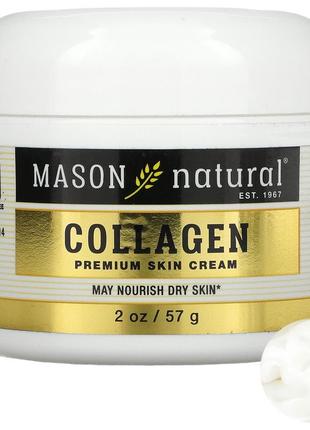 Mason natural крем для шкіри з колагеном преміальної якості 57 г для сухої шкіри обличчя mav-14757