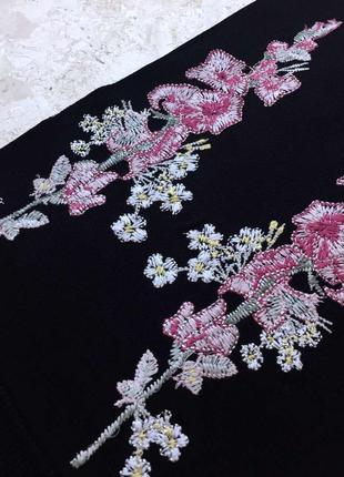 Нова.блуза вишиванка inc international concepts blouse with embroidery  black noir5 фото