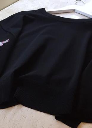 Нова.блуза вишиванка inc international concepts blouse with embroidery  black noir2 фото