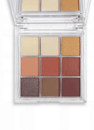 Палетка тіней makeup revolution glow sunset shadow palette