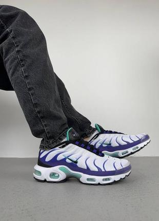 Найк аір макс плюс білі nike air max plus white grape ice