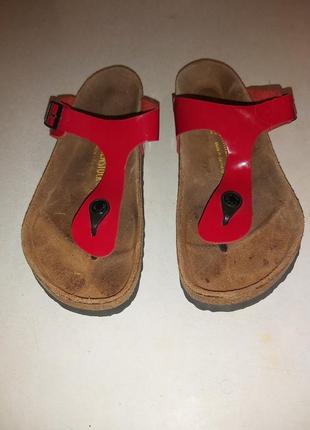 Босоножки, шлепанцы birkenstock германия, ортопедические сандалии,р. 39.