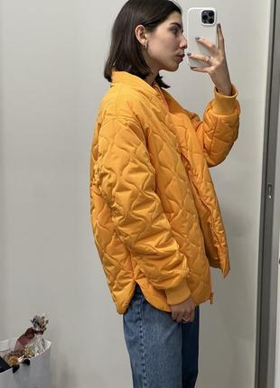 Бомбер reserved оранжевый