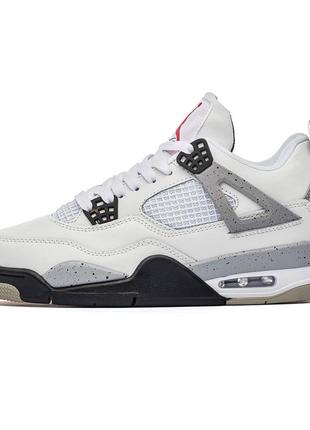 Nike air jordan 4 white cement