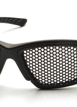 Защитные очки pyramex trifecta perfo (black), сетчатые очки (перфорированые)