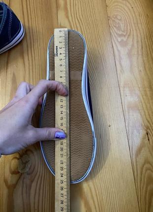 Tu мокасины-кеды синего цвета, в очень хорошем состоянии.